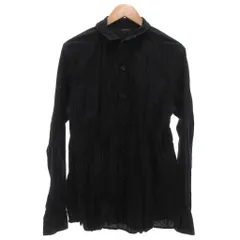 ジョセフオム JOSEPH HOMME シャツ 長袖 シャドーチェック 52 黒 ブラック /JS ■GY50