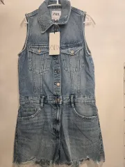 ZARA ザラ デニム オールインワン S(新品)