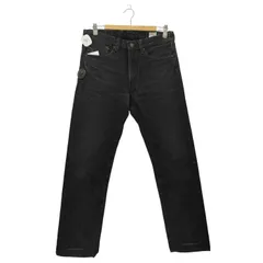 オアスロウ orSlow 107 ブラックデニムパンツ メンズ  M