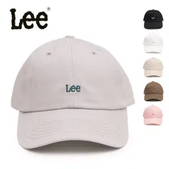 リー【Lee】ORGANIC COTTON 6P CAP 刺繍 キャップ 帽子 サイズ調整可能 ベルト ユニセックス ロゴのサムネイル