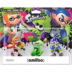 【中古】「非常に良い」Amiibo Splatoon Series 3-Pack