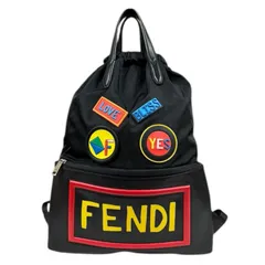 フェンディ ロゴ フェイス リュック・デイパック ナイロン 7VZ034 メンズ  FENDI  中古 フェンディのサムネイル