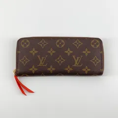 LOUIS VUITTON（ルイ・ヴィトン）　ポルトフォイユ　クレマンス　M60743　長財布　ブラウン×レッド