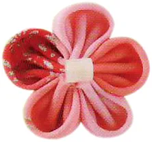 つまみ細工プレート 丸ひだつまみ S  57-461 クロバー 【KY】  手芸用品 つまみ 細工