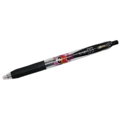 【メール便】パワーパフガールズ カラーボールペン サラサクリップ0.5 ブラック カミオジャパン 新学期準備文具 キャラクター グッズ 