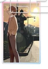 아즈사카와 사키타 전격 문고 청춘 돼지 야로시리즈 고교생 편집합 비주얼 트레이딩 오로라 아크릴 카드 블루 돼지 청춘 돼지 놈 상품 카드