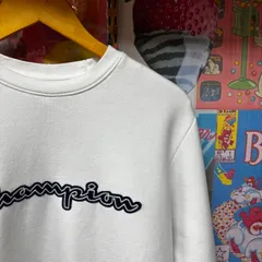 古着　スウェット 白 チャンピオン CHAMPION L
