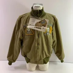 04w6307▽※【中古】バズリクソンズ BUZZ RICKSON'S BR10994 タンカースジャケット TANK SLASH POCKET オリーブ 42R 55-j-130【八王子店】