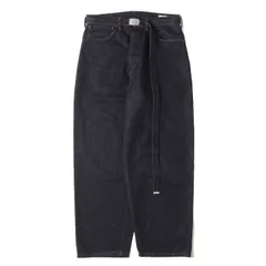 BLURHMS ブラームス パンツ インディゴ サイズ:1 | 23SS GIベルト付き セルビッジ デニム パンツ (12.9oz Selvage Denim GI-belt Pants) | ボトムス ジーンズ ジーパン【メンズ】【中古】