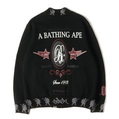 00s A BATHING APE スウェットスタジャン 裏原 archive 00's A Bathing Ape × Stash スウェットスタジャン - メルカリ