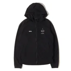 【美品】F.C.Real Bristol エフシーレアルブリストル ジャケット ブラック 黒 サイズ:S | 21SS ストレッチ ライトウェイトジャケット STRETCH LIGHT WEIGHT HOODED BLOUSON | 上着【メンズ】【中古】