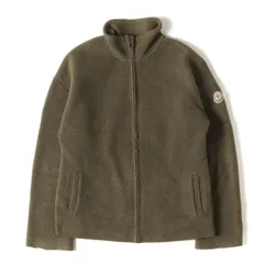 MONCLER モンクレール ジャケット カーキ サイズ:S | 90s フルジップ フリースジャケット | 上着 アウター ブルゾン【メンズ】【中古】のサムネイル