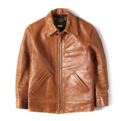 革ジャン ワイツーレザー Y'2LEATHER KR-42 シングル 柿渋38 - メルカリ
