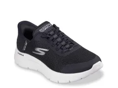 スケッチャーズ レディース シューズ スニーカー Skechers Hands Free SlipIns GO Walk Flex Grand Entry SlipOn Sneaker Womens BlackWhite ホワイト