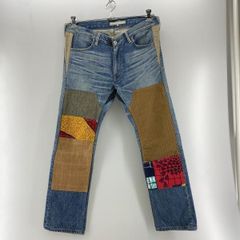 超希少 限定モデル ラルフローレン パッチワーク ビーズ デニムパンツ 