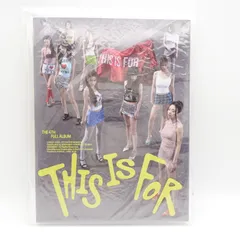 TWICE THIS IS FOR IS ver.  未開封 CD アルバム トレカ フォト カード トゥワイス THE 4TH FULL ALBUM
