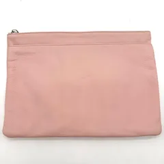 ヒロフ HIROFU クラッチバッグ レザー ブラック 黒 Hロゴ セカンドバッグ