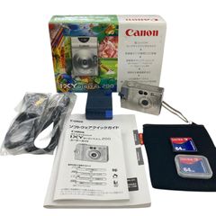 D3016】 Canon IXY 200a シルバー 箱付き キャノン イクシ - メルカリ