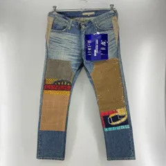 【中古】JUNYA WATANABE MAN パッチワークデニム インディゴ サイズS WQ-P037 △状態考慮 ジュンヤワタナベマン[24]のサムネイル