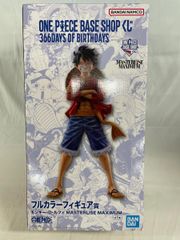 [미개봉] 풀 컬러 피규어상 원숭이·D·루피 ONE PIECE BASE SHOP 복권 366DAYS OF BIRTHDAYS