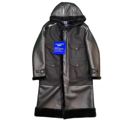 【未使用品】サイズ【S】ジュンヤワタナベマン×フィルソン JUNYA WATANABE MAN×FILSON 25AW／ Faux Fur Trimmed Coat ／フィルソンコラボフェイクファーコート ／WP-C009-051　8065000231528のサムネイル
