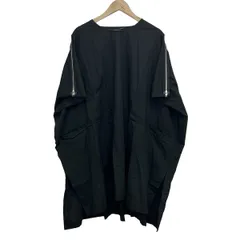 LIMI feu(リミフゥ) ワンピース サイズS レディース美品  - 黒 クルーネック/七分袖/ロング/ファスナートップ着脱可のサムネイル