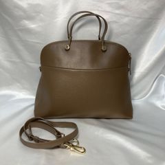 ✨未使用✨銀座かねまつ 2wayショルダーバッグ レザー ベージュ 現行 