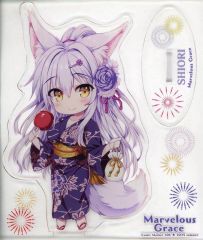 【中古】アクリルスタンド・アクリルパネル 【オリジナル】アクリルスタンド 夏祭りしおりちゃん(立羽) C106/Marvelous Grace
