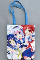 【中古】同人生活用品・バッグ・神社関連 【ご注文はうさぎですか?】チマメ隊トートバッグ チノ＆マヤ＆メグ(ふぇありぃあい) C92/ぎんいろからす