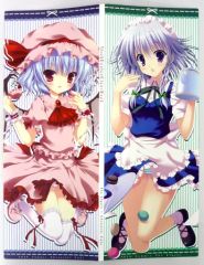 【中古】同人アクセサリー・小物系 【東方Project】スティックポスターバインダー レミリア・スカーレット&十六夜咲夜(三輪フタバ&成瀬守) C78/CHOCOLATE CUBE&THE FLYERS