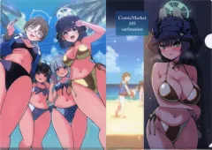 【中古】同人アクセサリー・小物系 【ブルーアーカイブ】A4クリアファイル RABBIT小隊(さふぁ太) C105/sarfatation