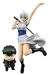 【中古-非常に良い】G.E.M.シリーズ 銀魂 坂田銀子 / 1/8スケール 土方X子 てんこ / デフォルメミニサイズ付き