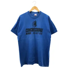 FRUIT OF THE LOOM (フルーツオブザルーム) 80-90s CONGRESSIONAL DELIVERY TEE ブルー XLのサムネイル