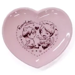 【中古】同人食器関連 【進撃の巨人】ハート皿 エレン・イェーガー＆リヴァイ(浅井西) HARU COMIC CITY 19/アラビックヤマト