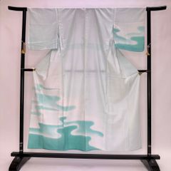 【袋帯】本金二重箔慶長熨斗小袖文 六通柄袋帯 色無地 訪問着 付け下げ 中古 礼装 正絹 仕立て上がり リサイクル   406cm   2529 袋帯】本金二重箔慶長熨斗小袖文 六通柄袋帯 色無地 訪問着 付け下げ