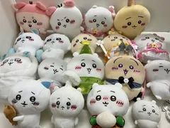 ◆ 19点 まとめ商品 ちいかわ ぬいぐるみ モモンガ うさぎ 古本屋(カニちゃん)など 現状品