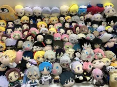 ◆ 約125点 まとめ商品 アニメ ジャンプ系他 ミニぬいぐるみ 鬼滅の刃 呪術廻戦 ヒロアカ 東京リベンジャーズ 推しの子など 現状品