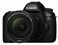 【中古】「非常に良い」Canon デジタル一眼レフカメラ EOS 5D MarkIV レンズキット EF24-70 F2.8L II USM 付属 EOS5DM4-2470LIILKのサムネイル