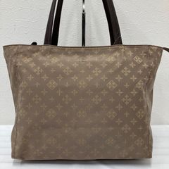 美品】ラシット モノグラム柄 トートバッグ ベージュ A4収納可能