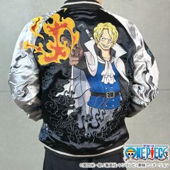絡繰魂] ONE PIECE 白ひげ 刺繍 スカジャン [和柄]L-90980 - メルカリ