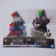【未開封】一番くじ エヴァ 碇シンジ 渚カヲル　ビジュアルスタンド アクリルスタンド アクスタ