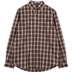 古着 ラルフローレン Ralph Lauren RALPH LAUREN CUSTOM FIT チェック柄 長袖 ボタンダウンチェックシャツ メンズM相当/eaa495525