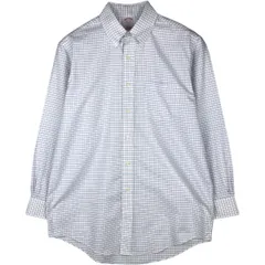 古着 ブルックスブラザーズ Brooks Brothers Est.1818 MADISON 長袖 ボタンダウンチェックシャツ メンズM相当/eaa495551