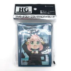 スリーブ SPY×FAMILY アーニャ・フォージャー 未開封 訳あり シール部分汚れ