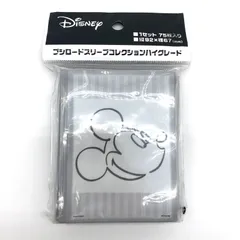 スリーブ Disney ミッキーフェイス 未開封 訳あり シール部分擦れ
