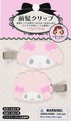前髪クリップ マイメロディ＆ピアノちゃん フロッキータイプ サンリオ