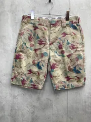 Dickies ディッキーズ TCツイルペカンリーフ柄 ハーフ パンツ size30/カーキ ■◆ メンズ