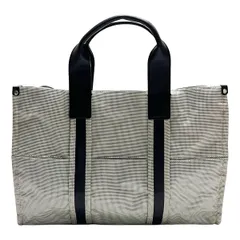 【※アウトレット※】【状態難あり／要確認】アニエスベー agnes b. アニエスベーボヤージュ agnes b. VOYAGE バッグ トートバッグ VSHL 6 IKK-11 S ブラック+グレー系のサムネイル