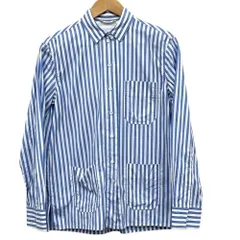 CELINE　セリーヌ　ストライプ　38　0BL8/7306　サイズ38　ライトブルー フィービー期 