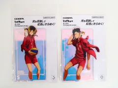 2点セット ハイキュー!! FAN PARK(ファンパーク) 黒尾鉄朗・孤爪研磨 オーロラアクリルスタンド(大) 挑戦と成長Ver.